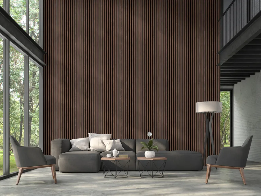 Akustikpanel Proff smoked oak 22 x 605 x 3000 mm
