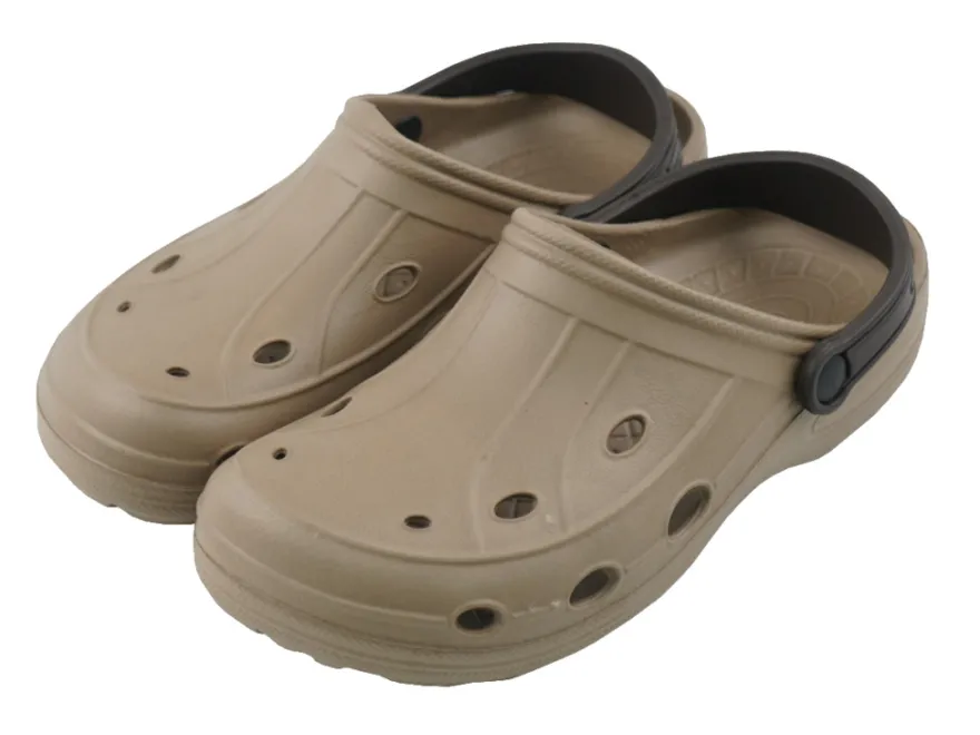 Clogs dame beige str. 38