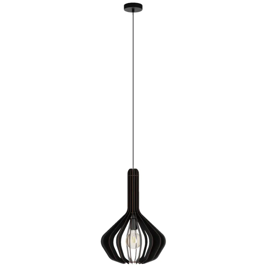 Eglo Velasco pendel sort Ø38 cm
