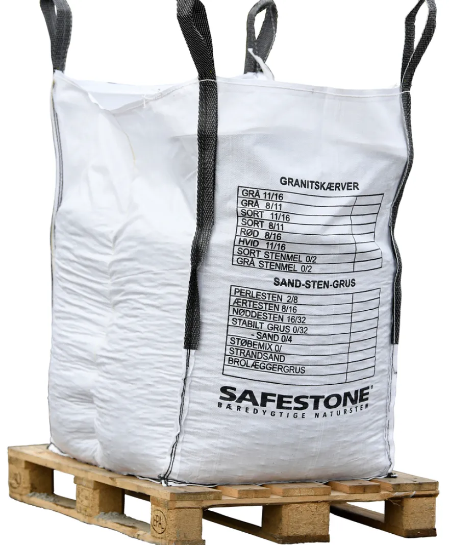 Granitskærver sort hyperit 8–11 mm - Safestone