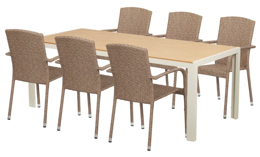 Havebord Vermont 205 x 90 cm - Sunlife®
