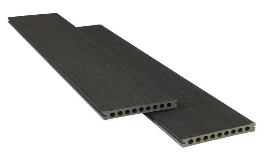 Kirkedal Heimdal terrassebrædder komposit Black/Grey 22x200x6000 mm