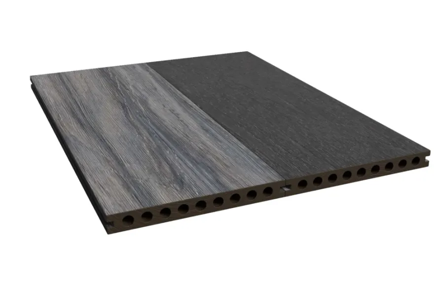 Kirkedal Heimdal terrassebrædder komposit Black/Grey 22x200x4000 mm