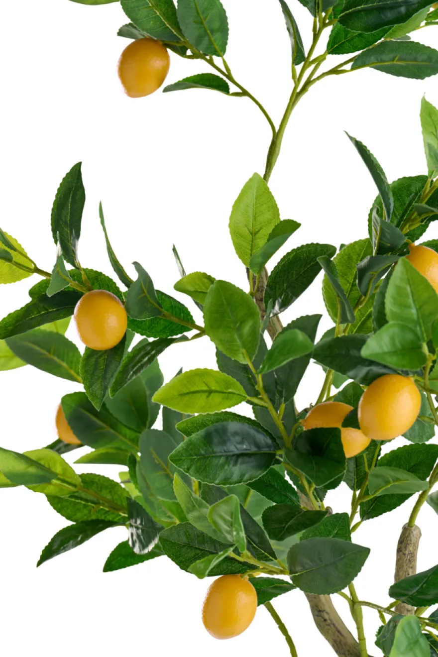 Kunstigt citrontræ 120 cm