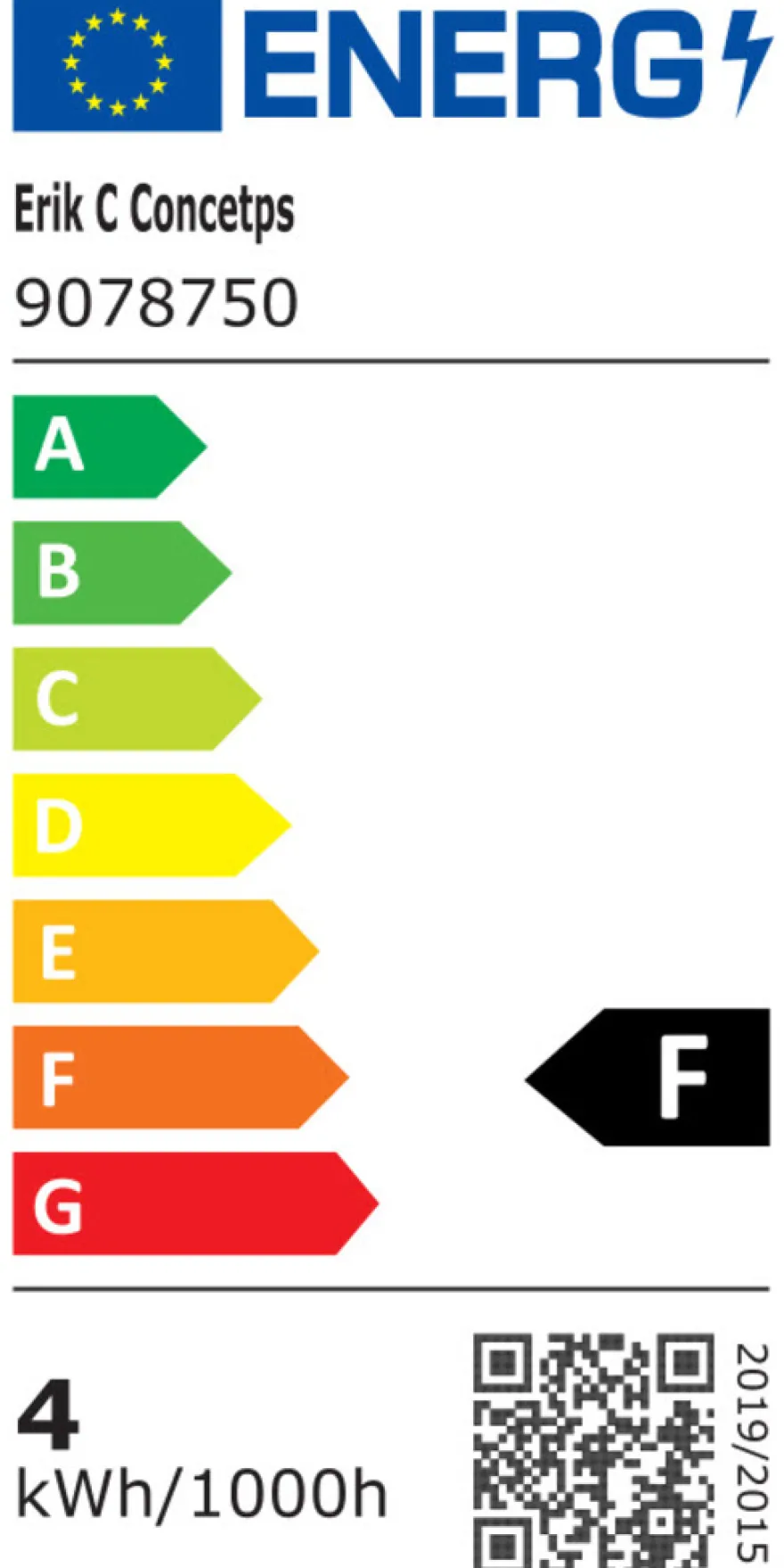 LED-pære spot G9 4 W