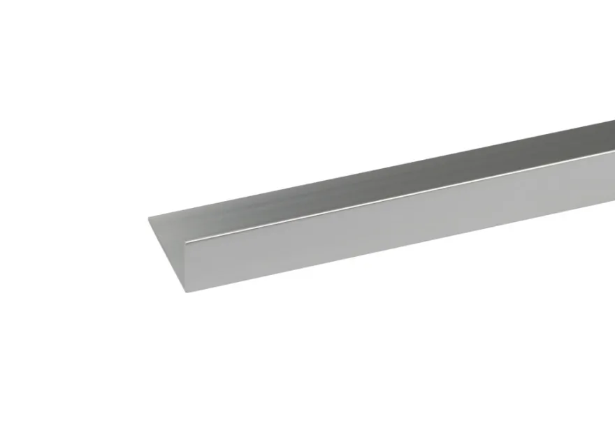Listeprofil sølv 10 x 15 x 2000 mm