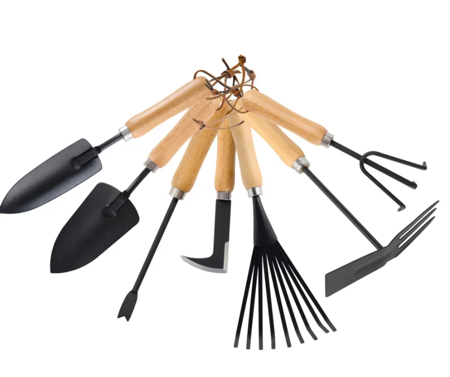 Løvrive m/9 tænder bambus 35 cm - Garden®
