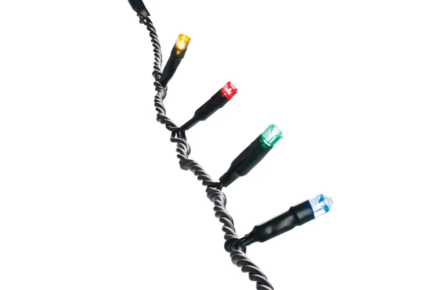 Lyskæde Basis 300 LED multi 29,9 meter
