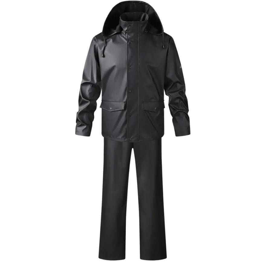Oak Creek® regntøj unisex sort str. XL