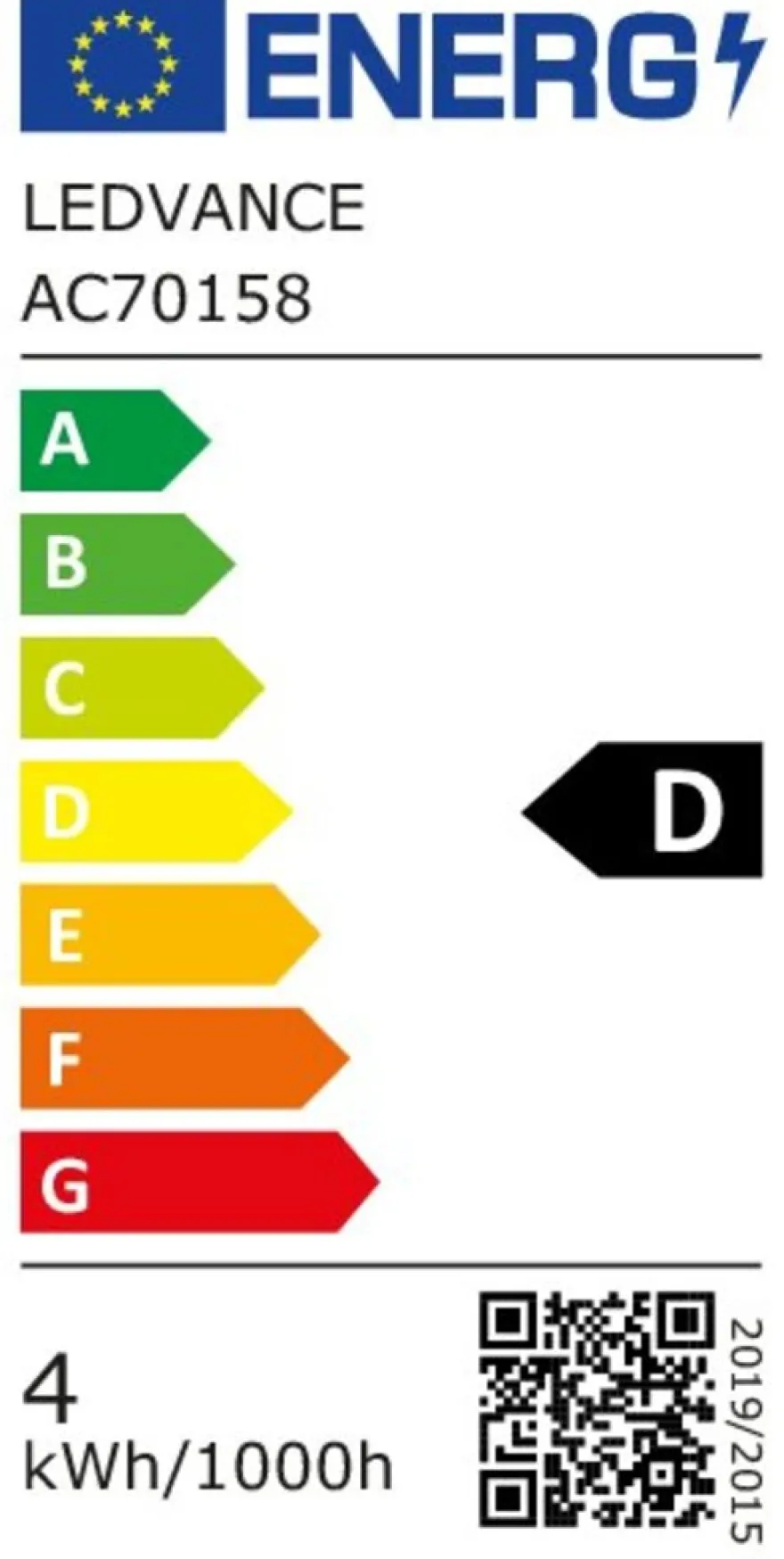 Osram LED Star Classic klar kronepære E27 4 W
