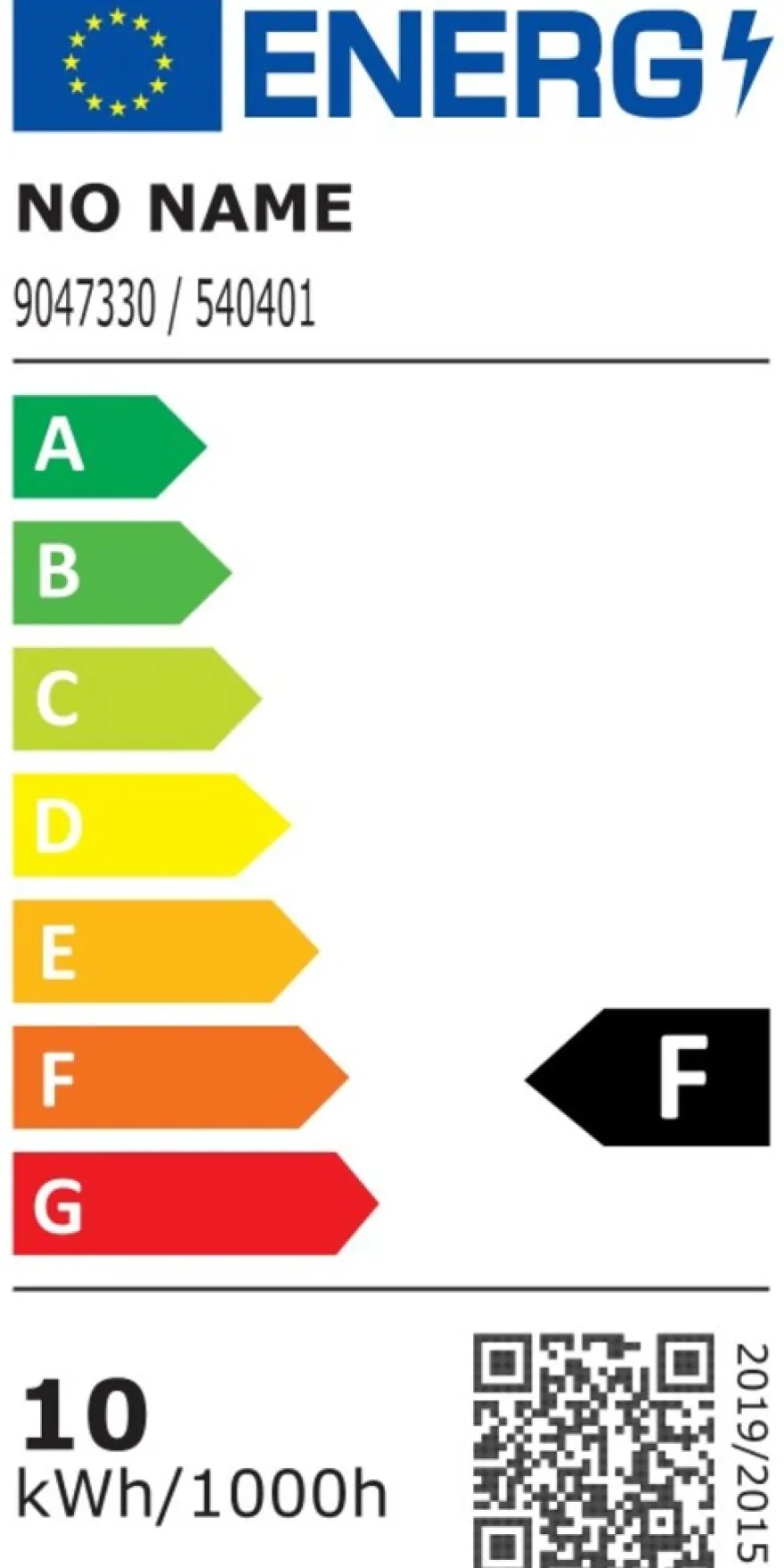 Projektør inkl. 10 W LED-pære sort