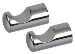 TARGET® håndklædekroge 2 stk. krom