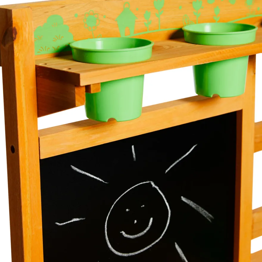 Udekøkken m/tilbehør træ 77 x 32 x 95 cm - Nordic Play